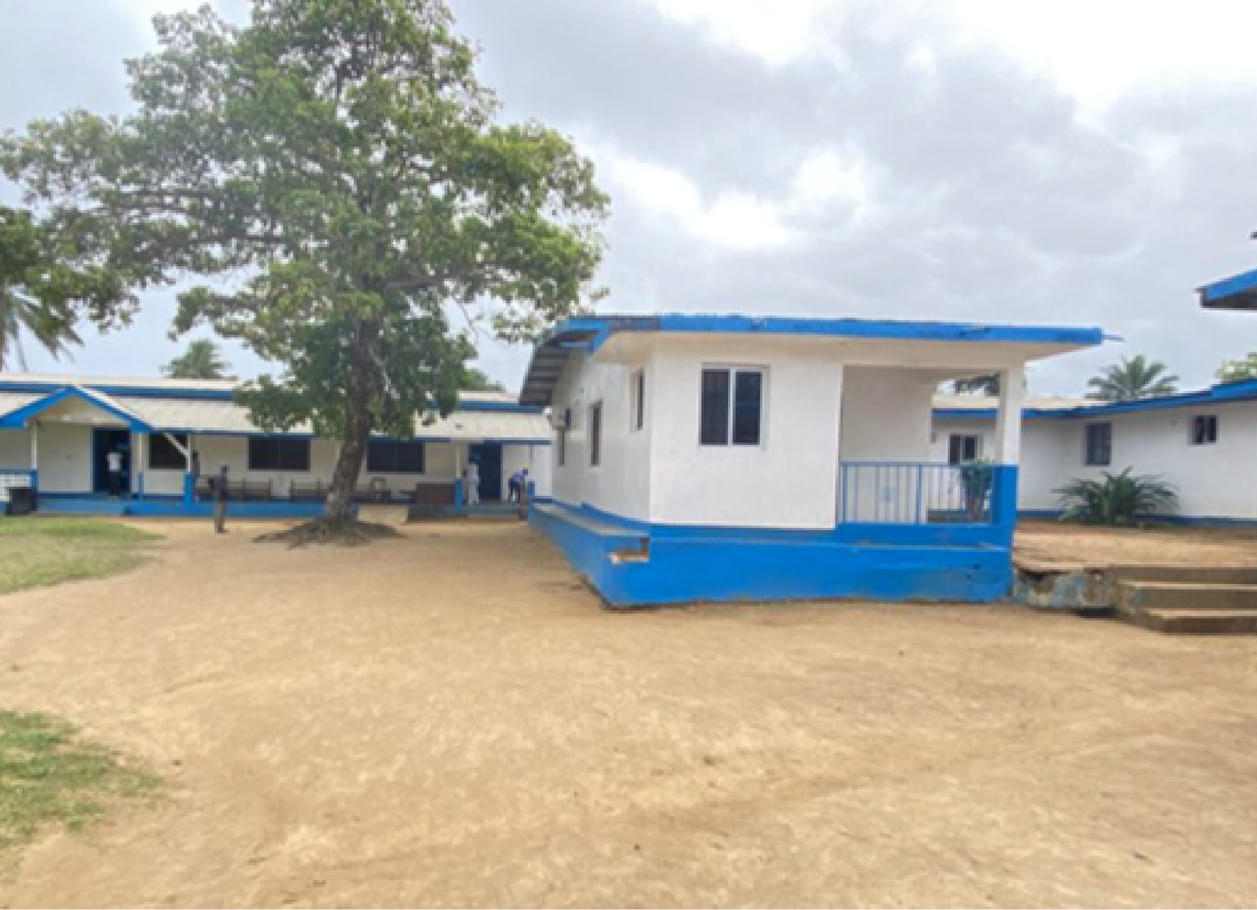 Hospital facility served by Winko infrastructure